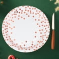 thumbnail image 3 of WORGEOUS  Bridal Shower Party Plates Birthday Paper Baby Bride Rose Gold, 3 of 8