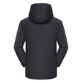 thumbnail image 4 of Long Coat Men, Manteau de Randonnée à Capuche pour Hommes Doublé en Polaire, Couleur Unie et à Fermeture Éclair, Résistant au Froid, Chaud, à Manches Longues, Veste/manteau Décontracté à Capuche, Manteau de Sport pour Hommes, 4 of 4