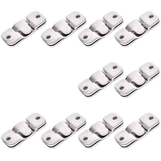 10 pares de ganchos para marcos de fotos, soporte de conector para muebles seccionales, soporte de montaje empotrado