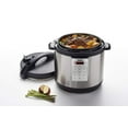 thumbnail image 4 of Zavor Select 8 Quart Electric Multi Pressure Cooker Brushed Stainless Steel, 4 of 9