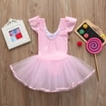 thumbnail image 5 of REDARER Girls Outfits,Toddler Girls Gauze Leotards Ballet Bodysuit Dancewear Dress Clothes Outfits Toddler Girl Summer Outfits(Pink,110), 5 of 8