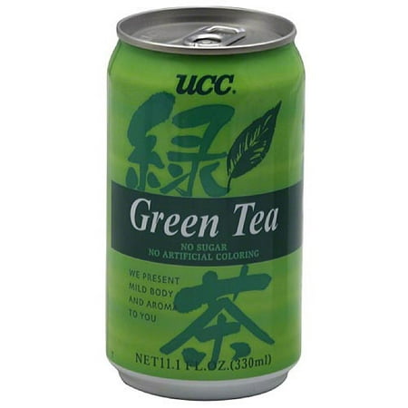 UCC Thé vert, 11,1 fl oz (paquet de 24)
