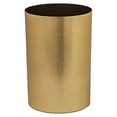 thumbnail image 2 of Umbra 082870-221 4.5 gal Metalla Trash Can - Matte Brass, 2 of 3