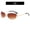 4, variant on Y2K Oval Frameless Sunglasses Fashion Metal Temple Sun Glasses Hip Hop Street Beat Shades Retro Eyeglasses for Party Festival UV400