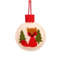 thumbnail image 1 of Wosthever Colgante de árbol temático de Navidad para oficina en casa, pared de salón, puerta, ventana, adorno de tela, decoración de vacaciones alegre Kits de decoración para fiestas Blanco Wosthever HA069742-02, 1 of 6