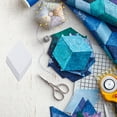 thumbnail image 5 of 300 Count Diamond Paper Piecing Paper for Quilting, 2-Inch 60 Degree Rhombus English Paper Piecing Template, Foundation Paper Pieces Patchwork Supplies, 5 of 6