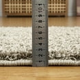 thumbnail image 3 of CAROMIO Runner Rug Modern Shag Area Rug Soft Fluffy Entryway Runners Anti Slip Backing Shaggy Runner Rug Plush Hallway Runners Bedside Floor Mat Kitchen Laundry Long Door Mat，2' x 6' Taupe, 3 of 5