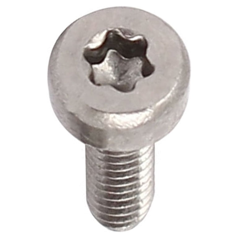 M2x6mm Thread T6 Torx Drive 304 Stainless Steel Torx Socket Head