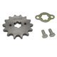thumbnail image 3 of 14t tooth 17mm 428 chain front sprocket gear compatible with 50/70/90/110/125/150cc ATV, 3 of 5
