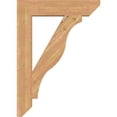 thumbnail image 3 of Ekena Millwork 5 1/2"W x 30"D x 42"H Funston Slat Smooth Bracket, Western Red Cedar, 3 of 4