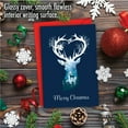 thumbnail image 5 of 1 Christmas Card with Envelope - Reindeer Silhouette C2921AXSG, 5 of 6