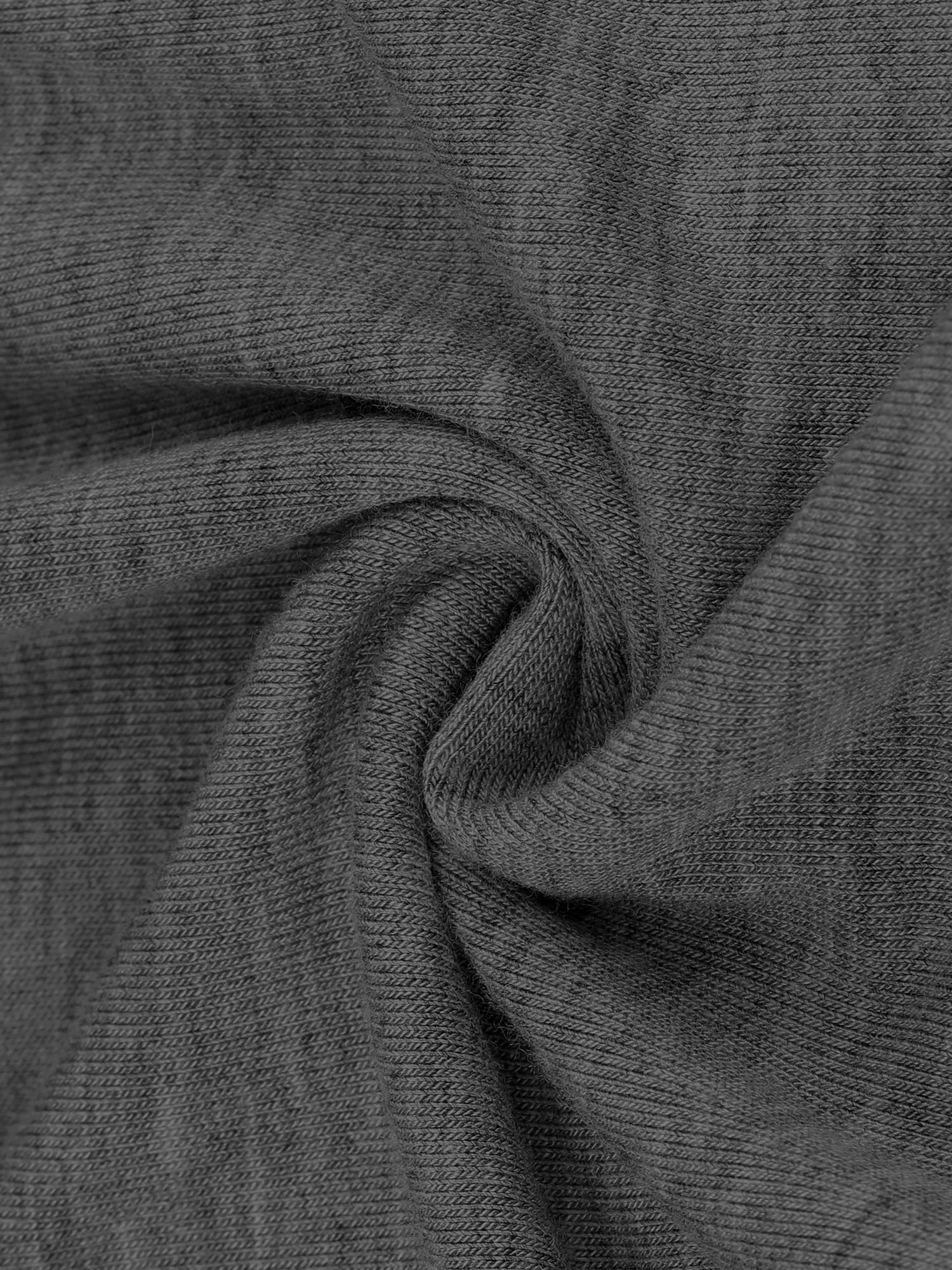 DARING DIVA Women's Sleepwear with Elastic Wide Strap and Large Hem S Dark Grey