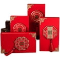 thumbnail image 4 of Sobre rojo de alta gama modificado, sobre rojo de diez mil yuanes, caja de dinero de regalo creativa para bodas, suministros para bodas, sello de regalo, 4 of 5