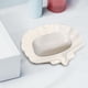 thumbnail image 1 of Caja de soporte para jabón, jabonera decorativa, soporte para esponja, plato de esponja de fácil uso, bandeja para jabón para dormitorio de Hotel, reg Concha Blanca, 1 of 8