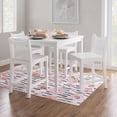 thumbnail image 5 of Linon Lindale 24" Counter Stools, Classic White Finish, Set of 2, 5 of 12