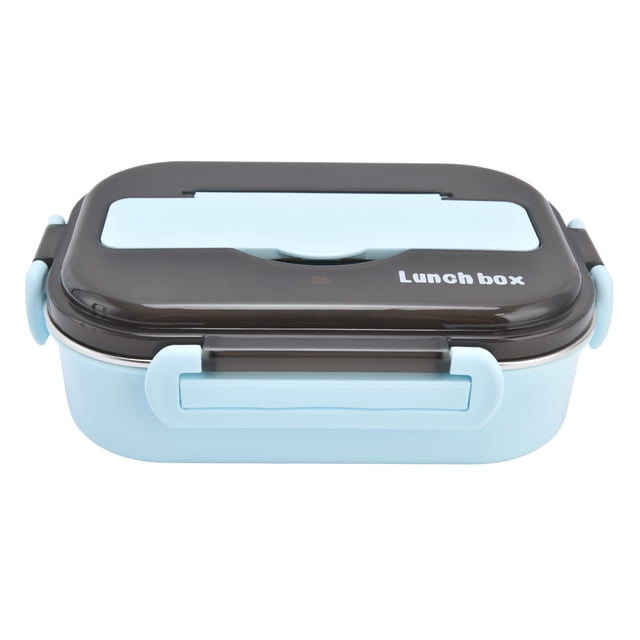 Insulated Bento Box, Removable Leak Proof Portable Compartment Stainless Steel Lunch Box Multipurpose For Office For Camping Blue,Pink,Green
