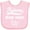 AD-Pink, variant on Future Drum Major Music Shirt Boys or Girls Baby Bib