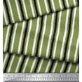 thumbnail image 3 of Soimoi Viscose Chiffon Fabric Stripe Block Print Fabric by The Yard 42 Inch Wide, 3 of 3