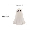 thumbnail image 4 of 2.16IN Halloween Ghost Figurines Set of 1, Cute Spooky Resin Ghost Decorations for Indoor Tabletop, Desk, Porch & Party, 4 of 4