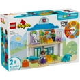 thumbnail image 3 of LEGO DUPLO Town First Time Visit with the Doctor Office Building Toy Playset - Preschool Learning and Educational Toy for Toddlers, Boys and Girls, Ages 2+ - Baby Gift Idea - 10449, 3 of 9