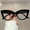 Black, variant on New Simplicity Style Cat Eye Glasses Fashion Vintage Multicolour Frame Eyeglasses for Women