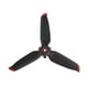 thumbnail image 4 of 2 pares de hélices de liberación rápida Sunnimix para RC Quadcopter Puntas rojas, 4 of 5