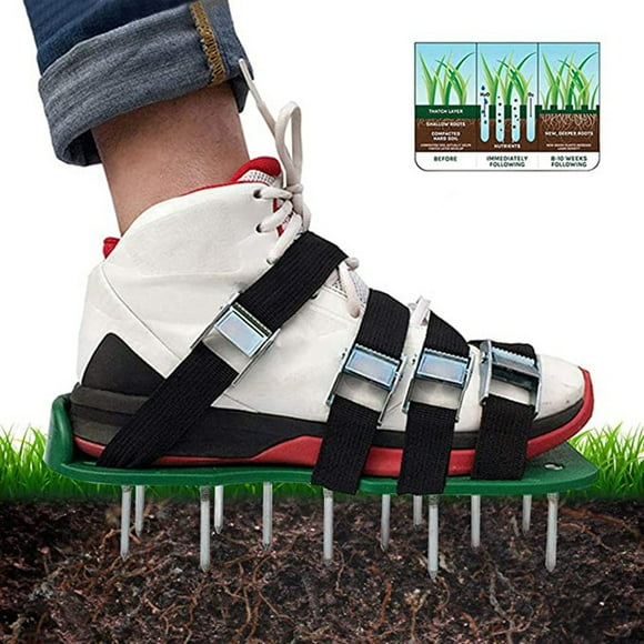 Deals of The Day Clearance! Yard Aerator Sandals, Sandals for Lawn Aeration, Sandals for Loose Grass and Soil Aeration, Garden Aerator Shoes for Lawn Maintenance Clearance Sales Today Deals Prime!