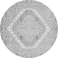 thumbnail image 1 of Ahgly Company Indoor Round Oriental Gray Modern Area Rugs, 3' Round, 1 of 4