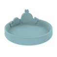 thumbnail image 1 of Placa de Silicona Nuby Ballena Azul para Niños Pequeños 6+ Meses, 1 of 7