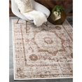 thumbnail image 2 of Unique Loom 3134981 5 x 8 ft. Imperial Lygos Rectangular Rug, Brown, 2 of 2