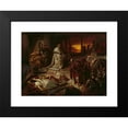thumbnail image 2 of Karl Theodor von Piloty 14x11 Black Modern Framed Museum Art Print Titled - Nero on the Ruins of Rome, 2 of 5