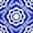 Blue/White, variant on Mi Alma Orange Spanish Peel & Stick Vinyl Backsplash Tiles 5x5, 24 pcs