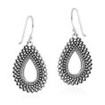 thumbnail image 5 of Balinese Inspired Elaborate Teardrops Sterling Silver Dangle Earrings | Earrings for Women | Sterling Silver Earrings | Dangle Earrings For Women, 5 of 5