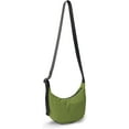 thumbnail image 3 of Nylon Crescent Bag - Casual Shoulder Crossbody with Adjustable Strap & Dual Interior Pockets, 3 of 7