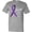 AC-Heather Grey, variant on Inktastic Testicular Cancer Awareness Faith over Fear T-Shirt