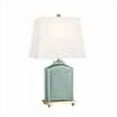 thumbnail image 3 of MITZI HUDSON VALLEY LIGHTING Brynn - 1 Light Table Lamp-Jade/Aged Brass Finish, 3 of 4