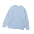 thumbnail image 4 of Suéter de manga larga para mujer Strade Fareast Limited Azul Otoño Pullover, 4 of 8