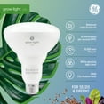 thumbnail image 3 of GE Grow LED Light Bulbs for Seeds and Greens, BR30 Indoor Floodlight, 9 Watts, Medium Base, 3 of 9