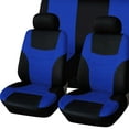 thumbnail image 4 of 8 Uds fundas de asiento de coche protectores lavables para accesorios de coche Sedan Suvs Azul Zulema Protector de cubierta de asiento automático, 4 of 4