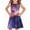 7#Multicolor, variant on AUNVITO Girls Sleeveless Print Round Neck Tank Dress Casual Summer Sundress