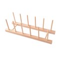 thumbnail image 1 of Escurreplatos de madera Portaplatos de cocina Soporte de secado para libros, 5 ranuras Inevent HA002704-03, 1 of 2