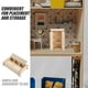 thumbnail image 2 of Armario de madera para casa de muñecas, maqueta de casa en miniatura, muebles, decoración de armario, 2 of 7