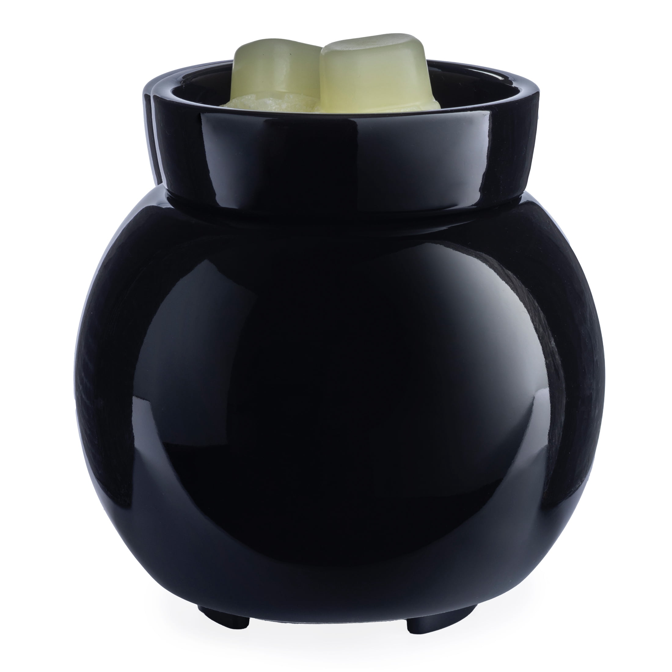 Mainstays Contemporary Bubble Wax Melt Warmer, Rich Black Gloss Finish