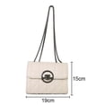 thumbnail image 2 of Bolso Bandolera Acolchado Pequeño Para Mujer Con Correa De Cadena Moda Mujer Adolescente, 2 of 5