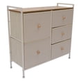 thumbnail image 1 of Cajonera de 5 Cajones Beige 83x30x77 cm Ideen, 1 of 3