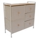 thumbnail image 1 of Cajonera de 5 Cajones Beige 83x30x77 cm Ideen, 1 of 3