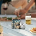 thumbnail image 5 of Yayeee Ashtray with Lid for Cigarette Smokeless Stainless Steel Home Ash Holder, Floating Whale, 5 of 7