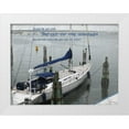 thumbnail image 1 of Phillips, Anita 18x15 White Modern Wood Framed Museum Art Print Titled - Blue Sail Boat, 1 of 4