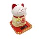 thumbnail image 3 of Decoración de animales que agita Energía solar Decoración de bienvenida que agita Adorno de muñeca de plástico para la oficina en casa, Amarillo Eigraketly HA002819-01B, 3 of 6