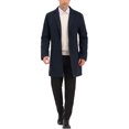 thumbnail image 2 of Lars Amadeus Men's Trench Coat Slim Fit Single Breasted Warm Long Overcoat, 2 of 7